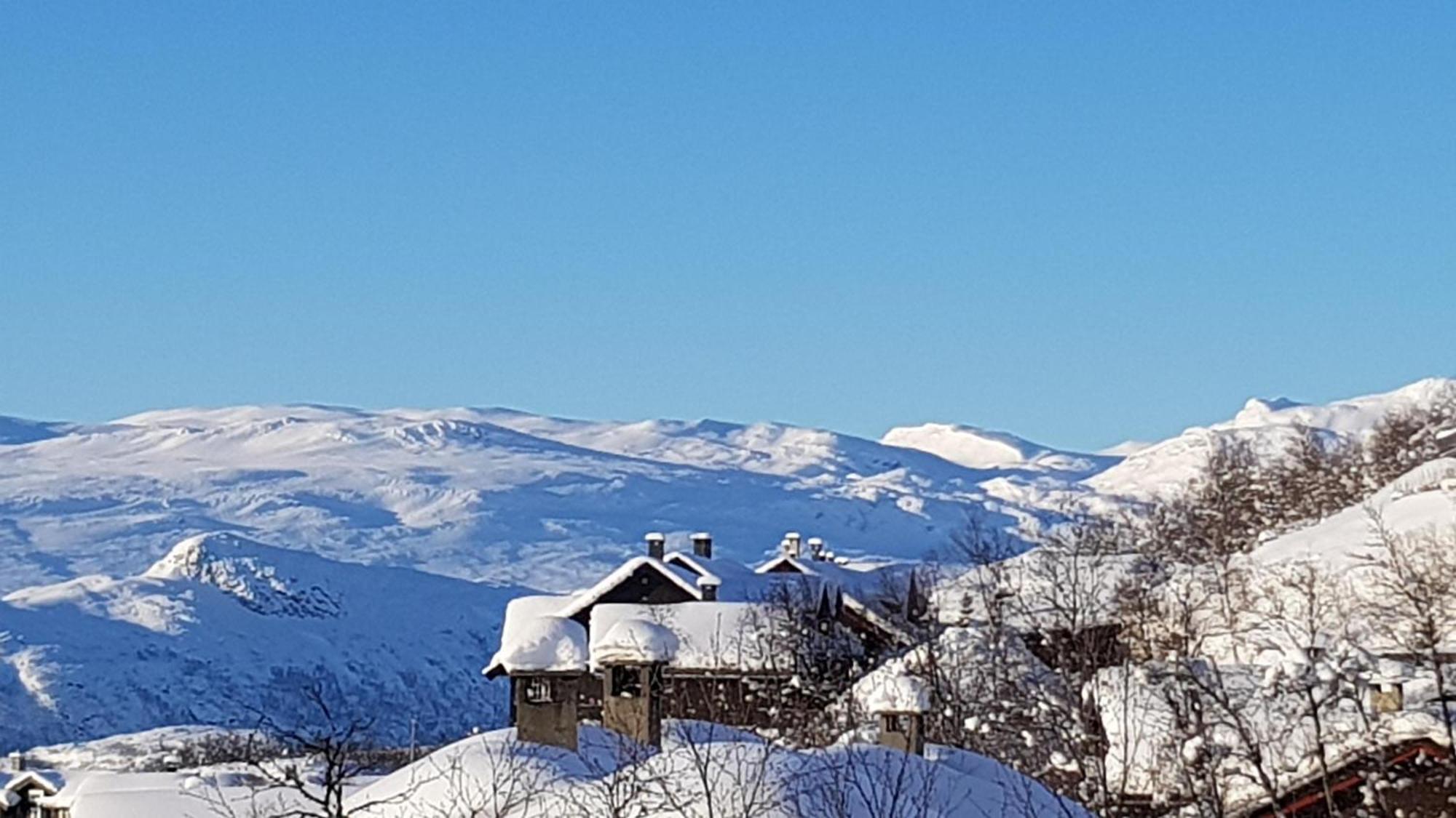 Panoramautsikt Storleilighet Ved Carlheisen Lägenhet Beitostolen Exteriör bild